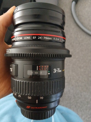 Canon 70mm 8 l - 24-70mm, f/2,8