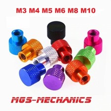 4 Stück Rändelmuttern