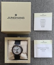JUNGHANS Spektrum 018/1424.44  Funk Solar Saphirglas, Akku neu, Top Zustand 