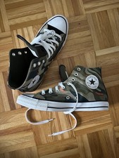 All Star Converse Chucks 42 High Top Camouflage Schuhe Sneaker NEU