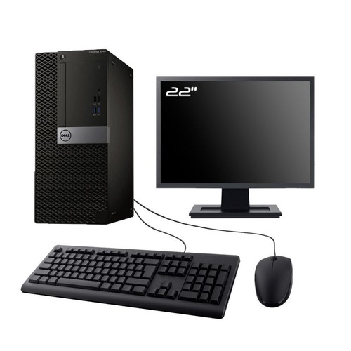 Dell optiplex 5040 pc - dell, 22"