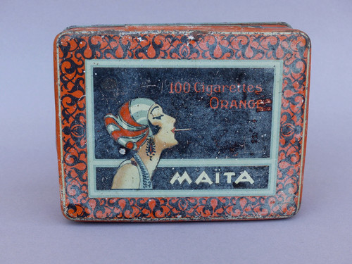 Alte blechdose maita - alte, 100