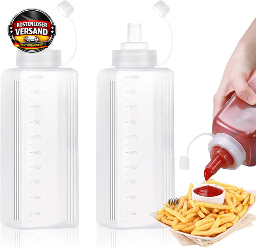 Quetschflaschen 1000 ml - quetschflaschen, 2x