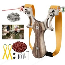 Zwille Profi Steinschleuder Jagd Schleuder Sportschleuder Laser 100 Stahlkugel