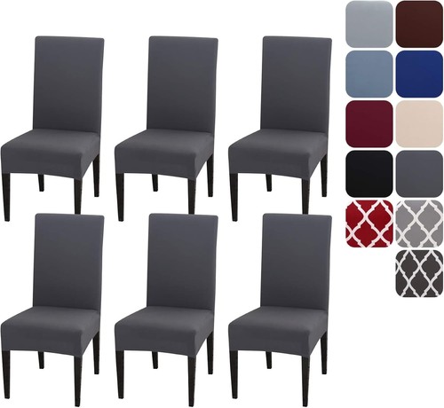 Stuhlhussen 6er set - stuhlhussen, stretch