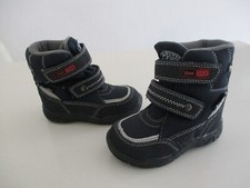 Slam Tex Winterstiefel , Boots Gr 21 , Jungs blau , Klett N233