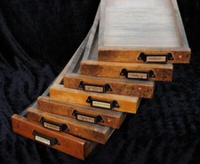 Original Schublade Holz