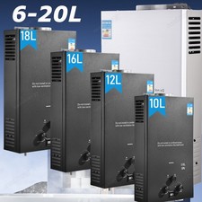 18L 20L LPG Propane Durchlauferhitzer Warmwasserbereiter Boiler Wasserspeicher