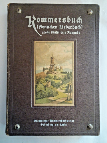 Illustriertes kommersbuch - illustriertes,