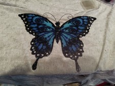 Wand-Deko/Schmetterling/schwar