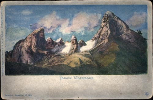 Künstler familie watzmann - künstler,