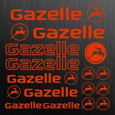 Gazelle aufkleber sticker