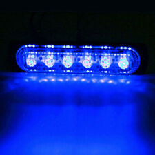 6LED Auto Warnlicht Frontblitzer Stroboskoplicht Blinklicht Warnleuchte 12V-24V