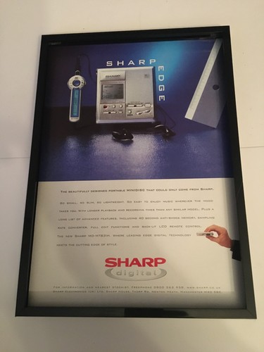 Sharp portable mini disc - sharp,