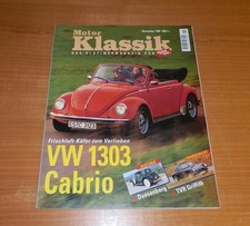 Motor Klassik 11/1996, VW 1303