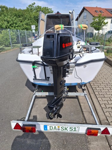 Konsolenboot mit motor30ps und - konsolenboot,