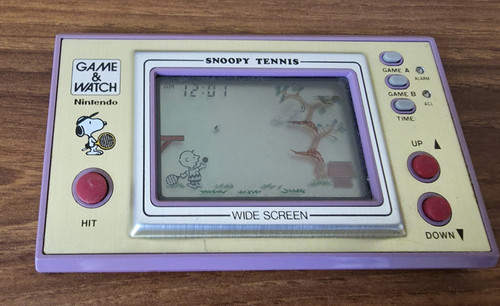 Nintendo game watch wide - watch,