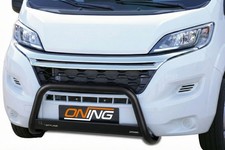 Frontbügel Edelstahl SCHWARZ