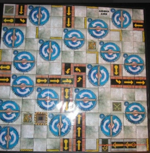 Robo rally board spielfeld - robo,