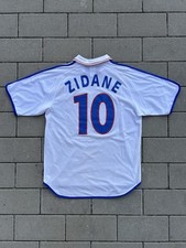 France 2000/02 Original Away Shirt Zidane #10 Size XL