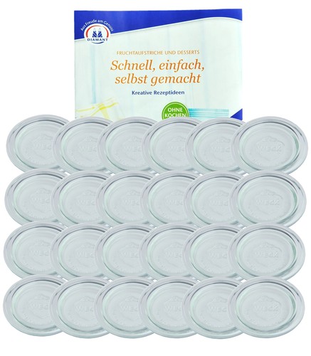 Weck glasdeckel 100mm - glasdeckel,