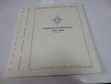 Leuchtturm SF Vordruck Generalgouvernement GG 1939-1944