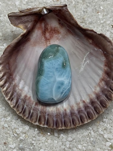 Larimar trommelstein - larimar,