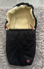 KAISER EMMA für Babyschale und Kinderwagen Lammfell Winterfußsack