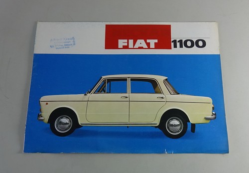 Prospekt broschüre fiat - prospekt,