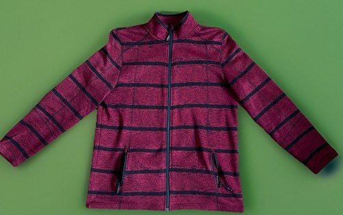 Herren strickfleece jacke - strickfleece,