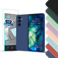 Handy Hülle für Samsung Galaxy A36 5G Bumper Soft Schutzhülle Cover Case 9H Glas