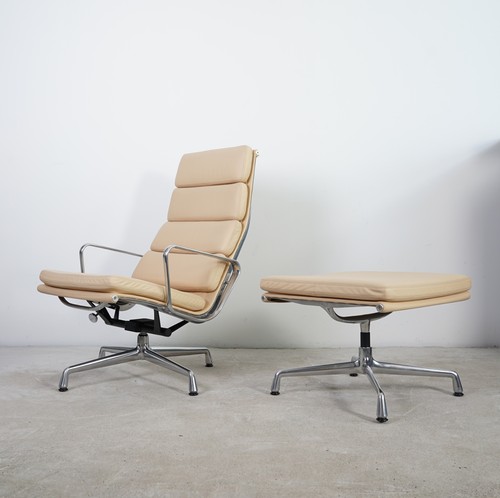 Vitra alu chair soft pad - chair, eames