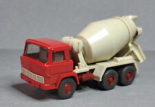 Wiking Magirus 260-25 Betonmischer Transportbeton rot hellelfenbein ohne Auspuff