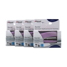 4 x ACCO 2104380-Lilac Rexel