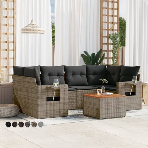 Tlg garten sofagarnitur mit - 7-tlg.,