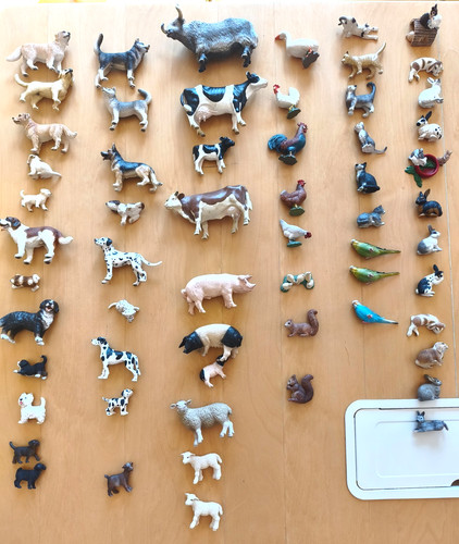 Schleich tiere konvolut - -,