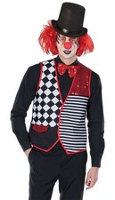 Pierrot Kostüm Herren Clown