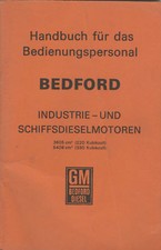 Handbuch BEDFORD Schiffsdiesel Diesel Industrie Motor 3605 5408 ccm