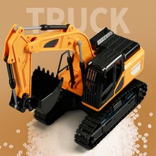 Bagger Spielzeug RC Ferngesteuerter Kettenbagger Bagger + Lichter/Sound Kinder