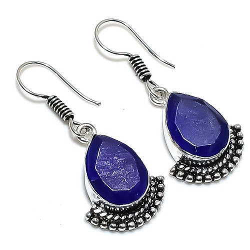 Handgefertigter blauer onyx - blauer,