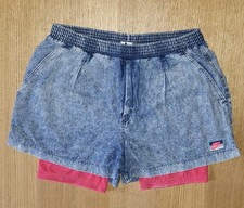 Nike Challenge Court Agassi Shorts Hot Lava 1990 L