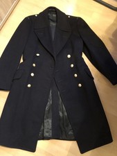 FRÜHE BUNDESWEHR Langmantel Marine Von 1960 Ungetragen Im Top Zustand Wie Neu