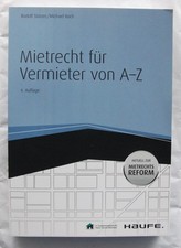 MIETRECHT FÜR VERMIETER  VON