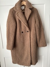 H&M Teddymantel braun Gr. M