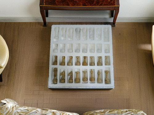Weißer marmor onyx fossil - &,