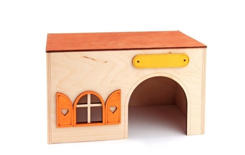 Hamster sperrholz haus - hamster, nager