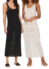 Only Damen Maxi Strickkleid