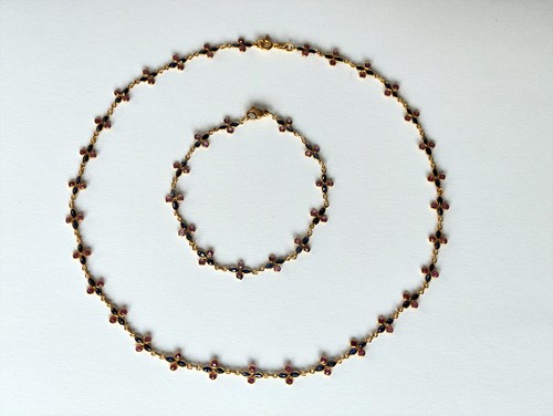 Collier mit armband - armband, in