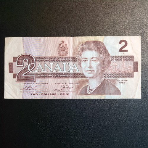1986 vintage 2 dollars - 1986,