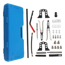 Ventilfederspanner Druckluft 25tlg für VW Audi BMW Mercedes Ventil Werkzeug Set